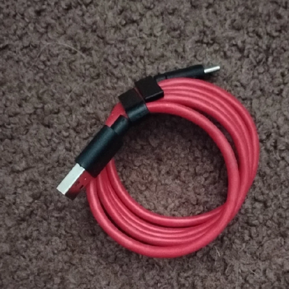 Red USB Charging Cable